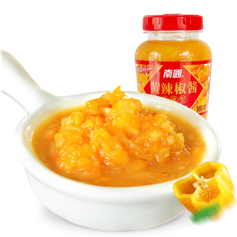 海南特产 南国 黄辣椒酱 香辣型 135g